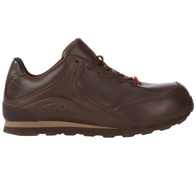 Main view, S2, e.s. S2 Safety shoes Leda, chestnut