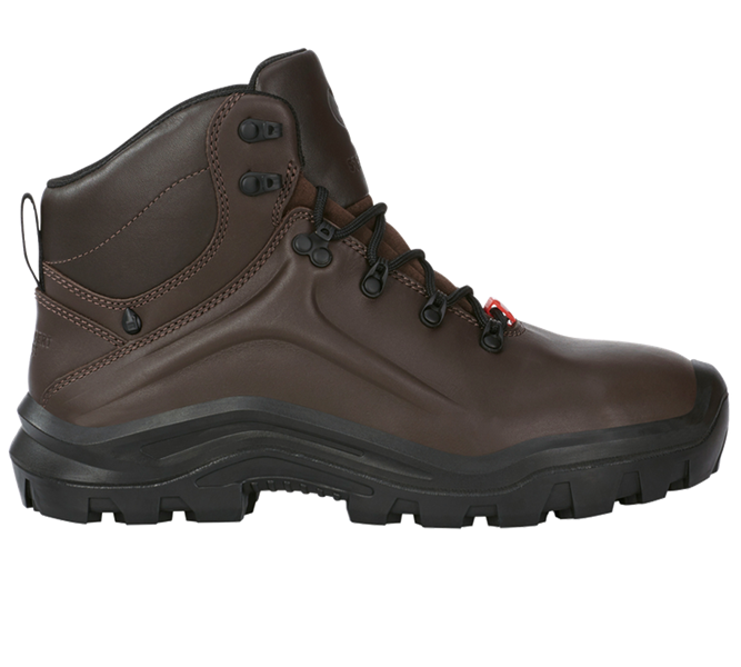 Main view, Safety Boots | Safety Wellingtons, e.s. S3 Safety boots Cebus mid, bark