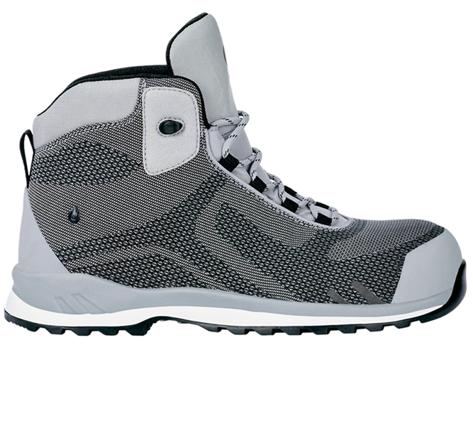 Main view, Safety Boots | Safety Wellingtons, e.s. S3 Safety boots Zardik mid, white/platinum
