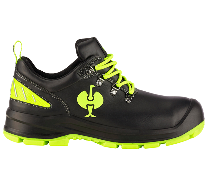 Main view, Safety Shoes, S3 Safety shoes e.s. Umbriel II low, black/high-vis yellow