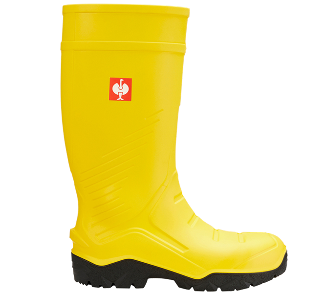 Huvudvy, S5, S5 skyddsstövlar e.s. Lenus, gul