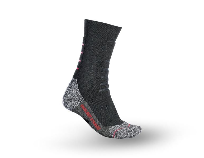 Main view, Cold, e.s. Allround socks function x-warm/high, black