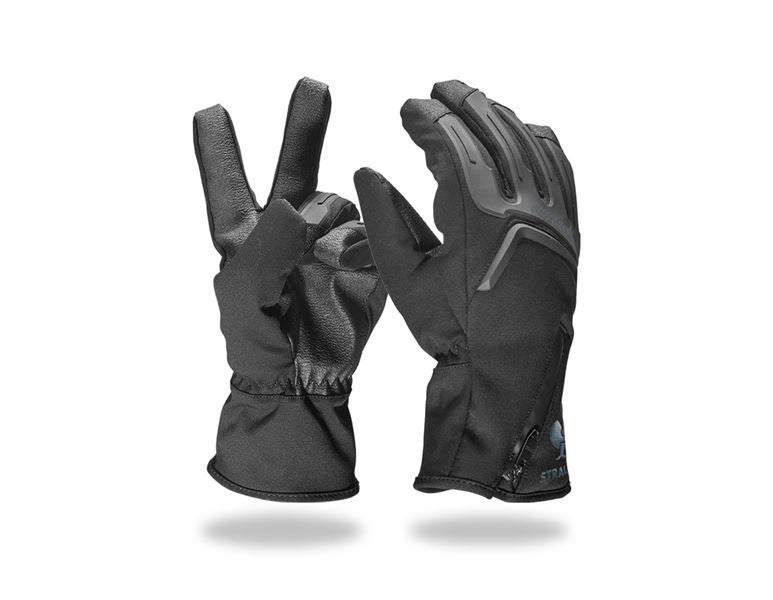 Main view, Kids, e.s. Children's Winter gloves Proteus Ice, black/grey