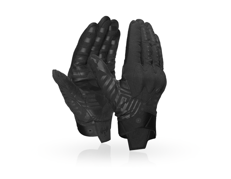 Main view, e.s.trail, Gloves e.s.trail, light graphic, black
