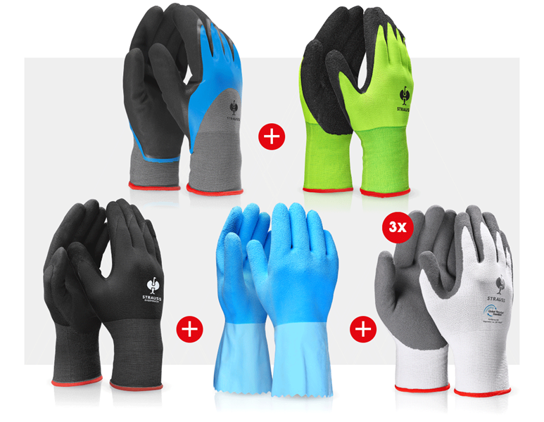 Main view, Personal Protection, Professional glove set sanitary II