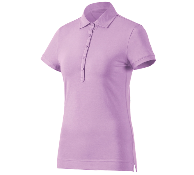 Huvudvy, Pikétröjor, e.s. Polo-Shirt cotton stretch, dam, lavendel