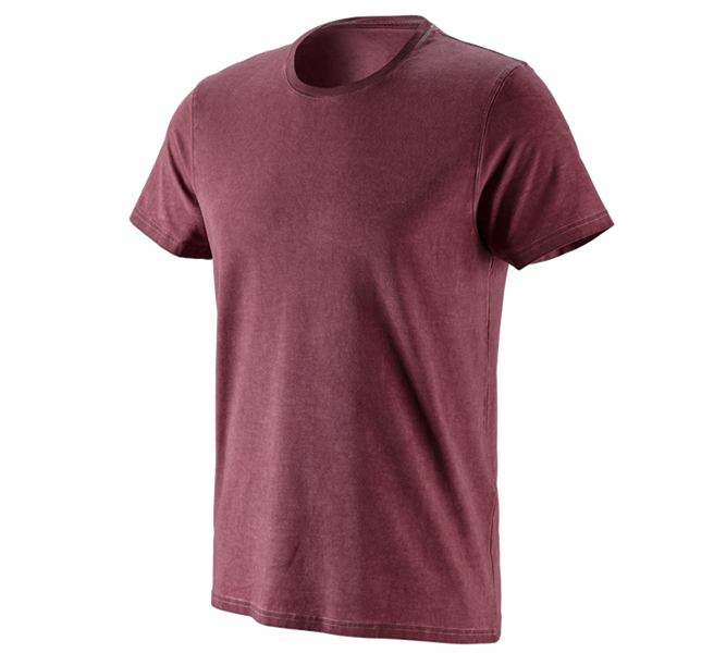 Huvudvy, T-Shirts, e.s. T-Shirt vintage cotton stretch, rubin vintage