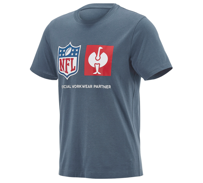 Huvudvy, T-Shirts, NFL T-Shirt cotton, oxidblå