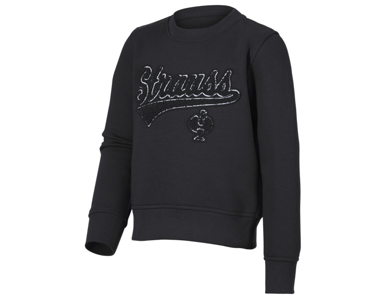 Huvudvy, För de små, Sweatshirt e.s.e:pic, barn, svart