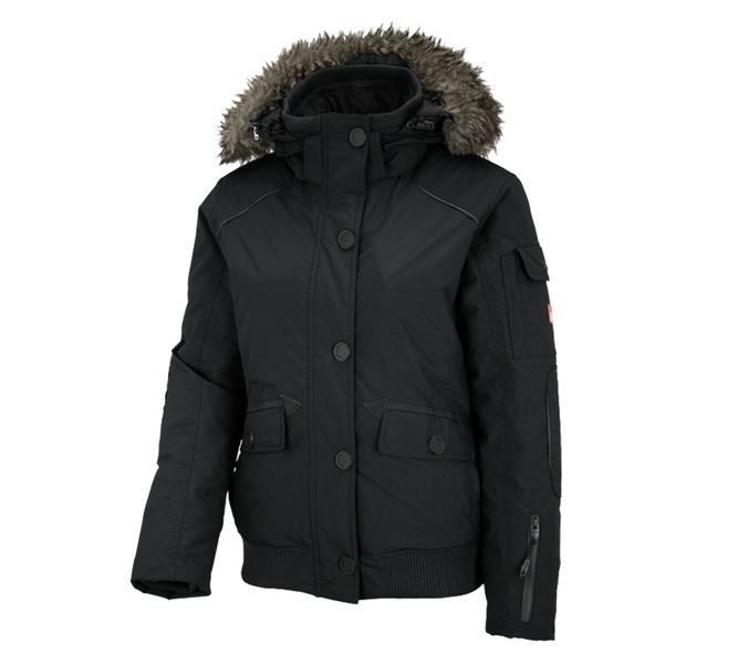 Main view, Work Jackets, Winter blouson e.s.vision, ladies', black