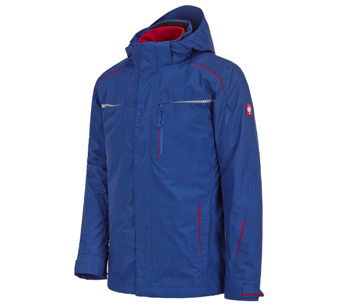 Main view, Plumbers / Installers, 3 in 1 functional jacket e.s.motion 2020, men's, royalblue/fiery red