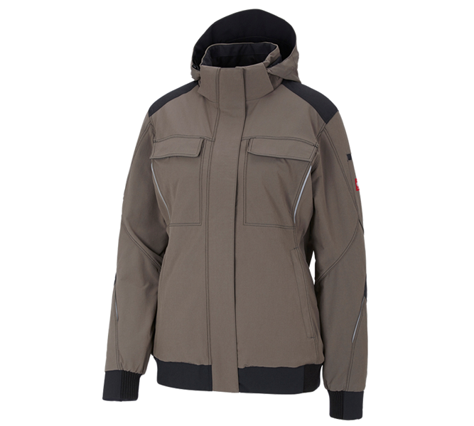 Main view, Work Jackets, Winter functional jacket e.s.dynashield, ladies', stone/black