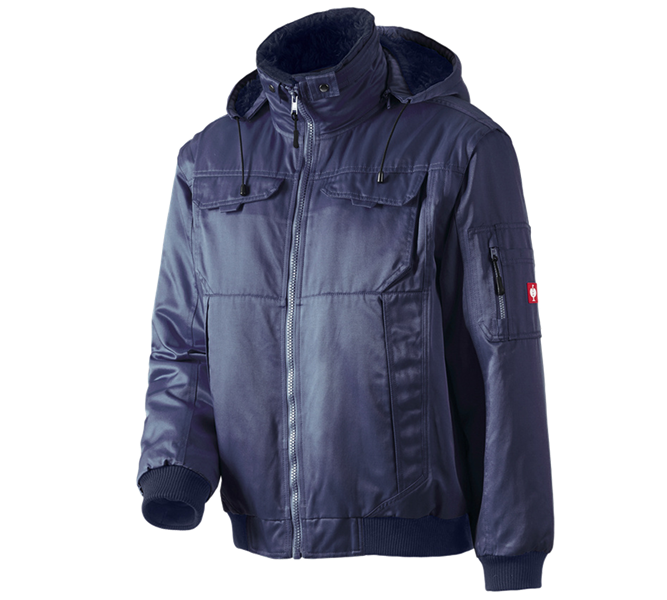 Main view, Winter Jackets, Pilot Jacket Atlanta II, blue