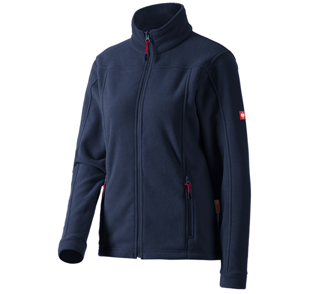 Main view, Work Jackets, Ladies' Fleece Jacket e.s.classic, navy