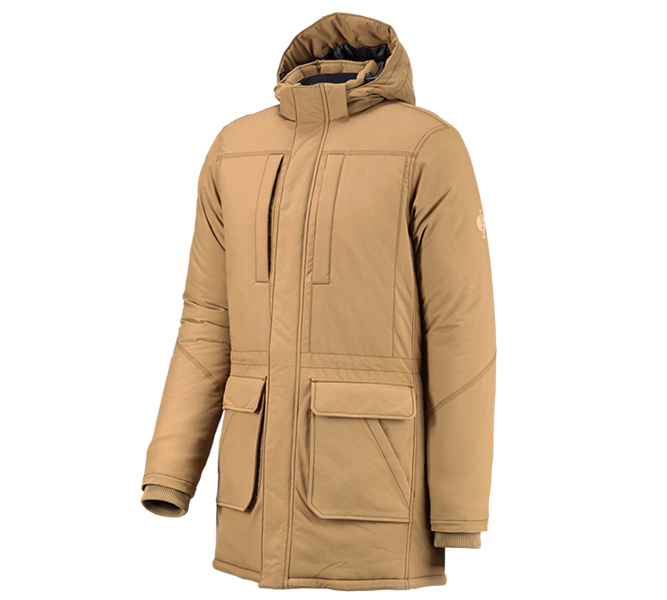 Main view, Winter, Parka e.s.iconic, almondbrown