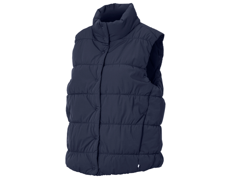 Main view, Work Body Warmer, Bodywarmer e.s.avida, ladies', navy