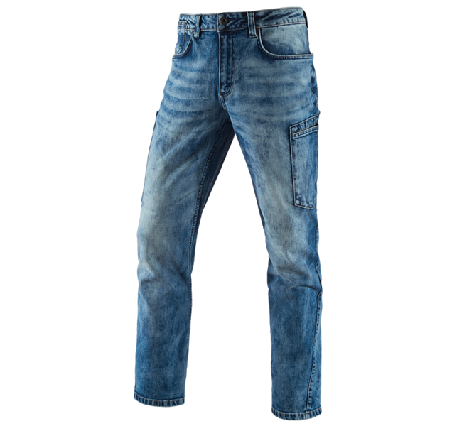 Main view, Plumbers / Installers, e.s. 7-pocket jeans, lightwashed