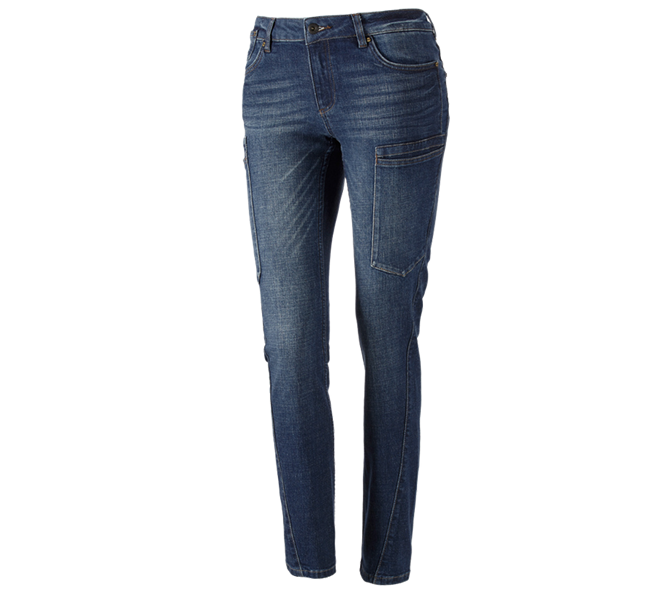 Main view, Women, e.s. 7-pocket jeans, ladies', stonewashed