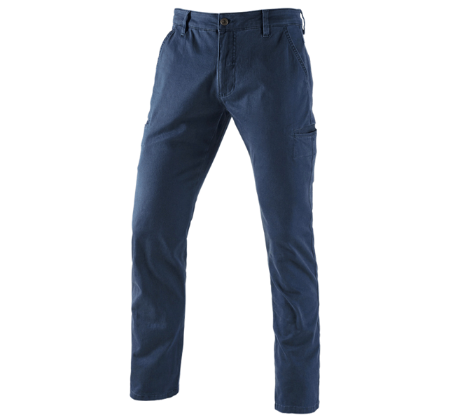 Main view, Search, e.s. Trousers Chino, men's, navy