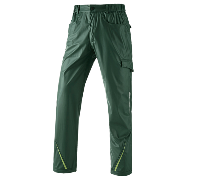 Main view, Gardening / Forestry / Farming, Rain trousers e.s.motion 2020 superflex, green/seagreen