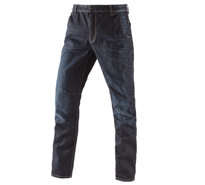 Huvudvy, Snickare, e.s. 5-fickors-jeans POWERdenim, darkwashed