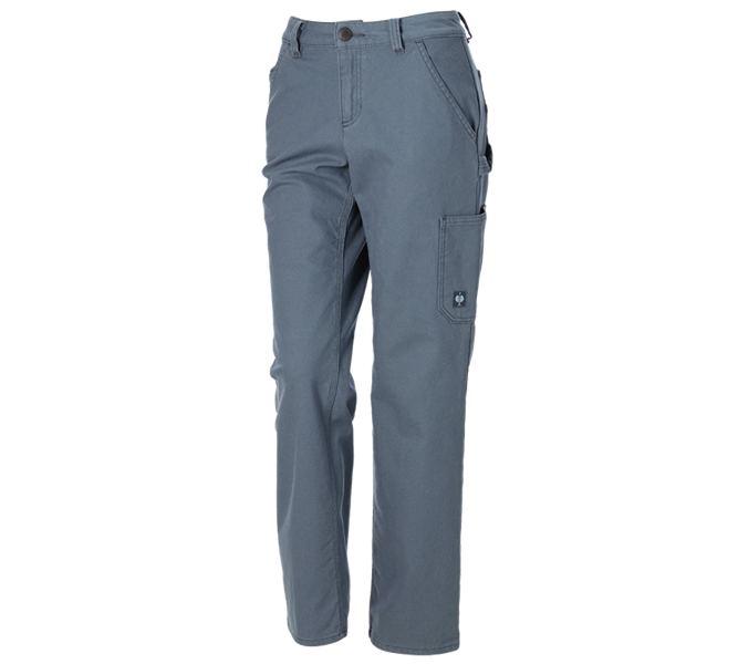 Main view, SALE, Trousers e.s.iconic, ladies', oxidblue