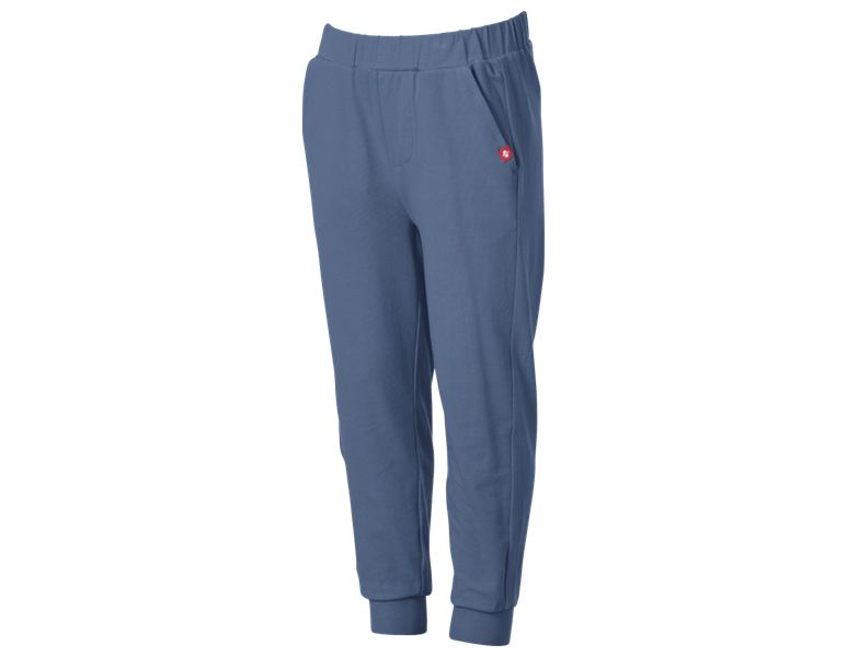 Huvudvy, För de små, e.s. pyjamasbyxa cotton stretch, barn, nordicblå