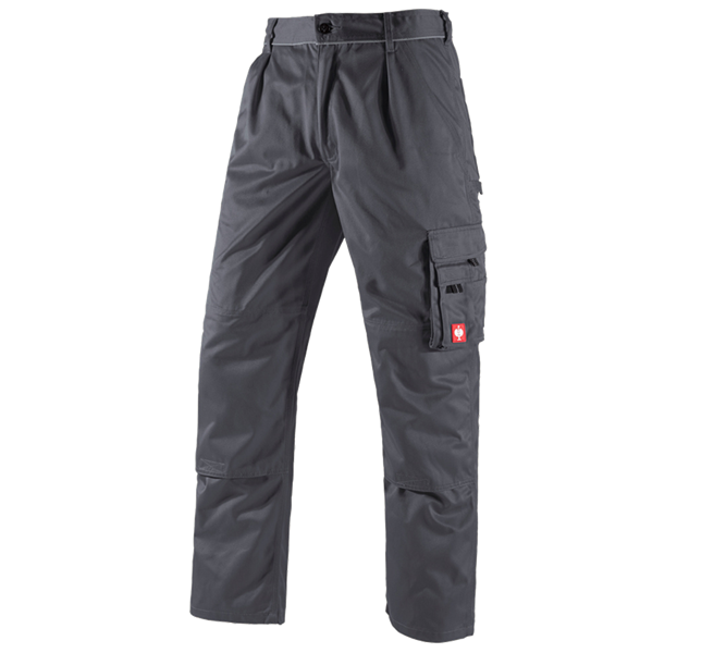 Main view, e.s.classic, Trousers e.s.classic , grey