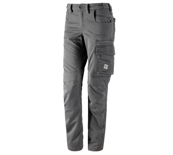 Main view, Overview of the e.s. collections, Trousers e.s.motion ten, ladies', granite