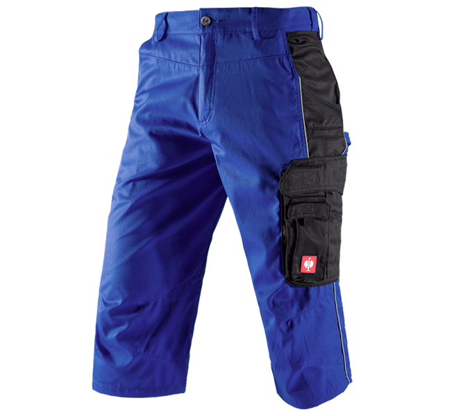 Main view, Shorts | 3/4 Shorts, e.s.active 3/4 length trousers, royal/black