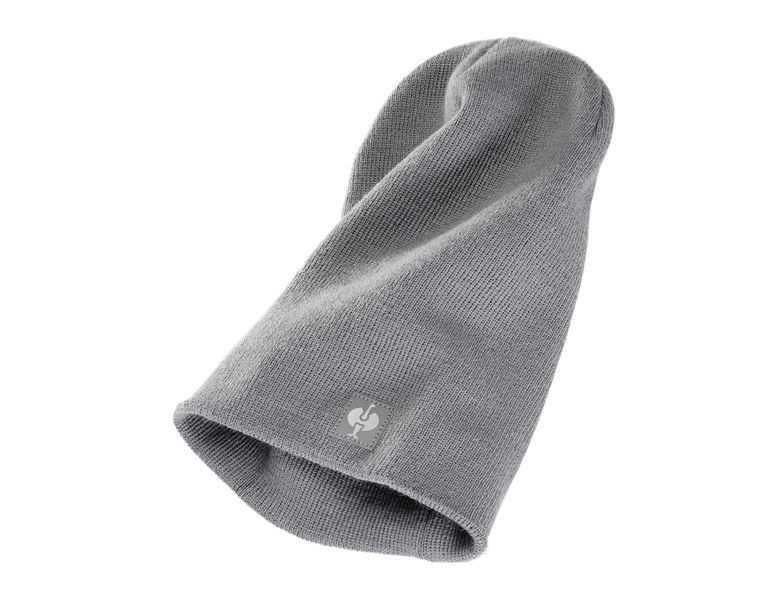 Main view, e.s.motion ten, Knitted cap e.s.motion ten,  children's, granite