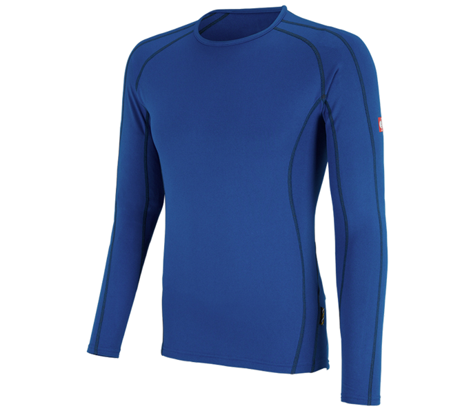 Main view, Cold, e.s. functional-longsleeve clima-pro, warm, men's, gentianblue