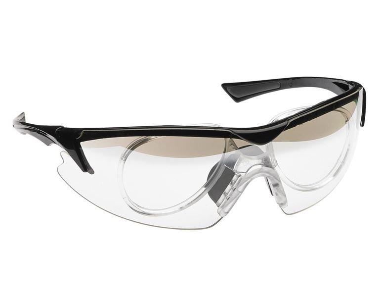 Main view, Safety Glasses, e.s. Safety glasses Araki, with glasses holder, clear