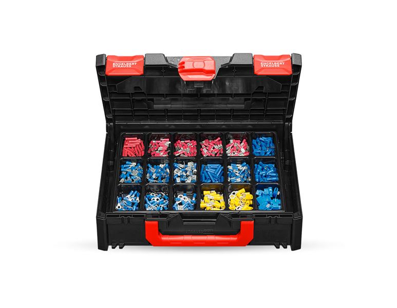 Main view, Assorted small parts, Cable connector insulated (veh.) in STRAUSSbox