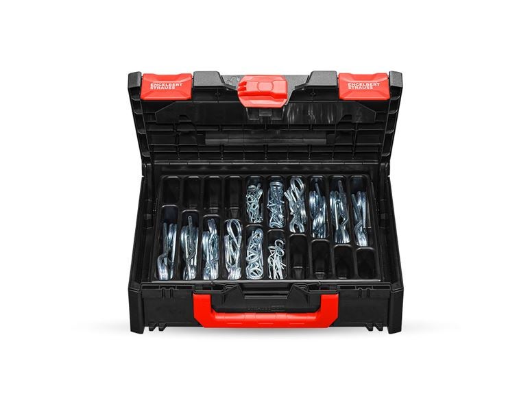 Huvudvy, Verktyg & Tillbehör, Fjäderkläm-sortiment i STRAUSSbox 118 midiFjäderkl