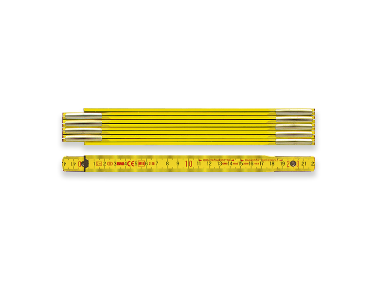Main view, Folding rulers, Yardstick Classic, yellow