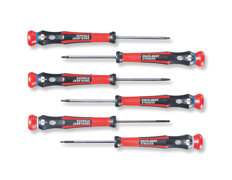 Main view, Screwdrivers, Precision screwdriver set, T & SW