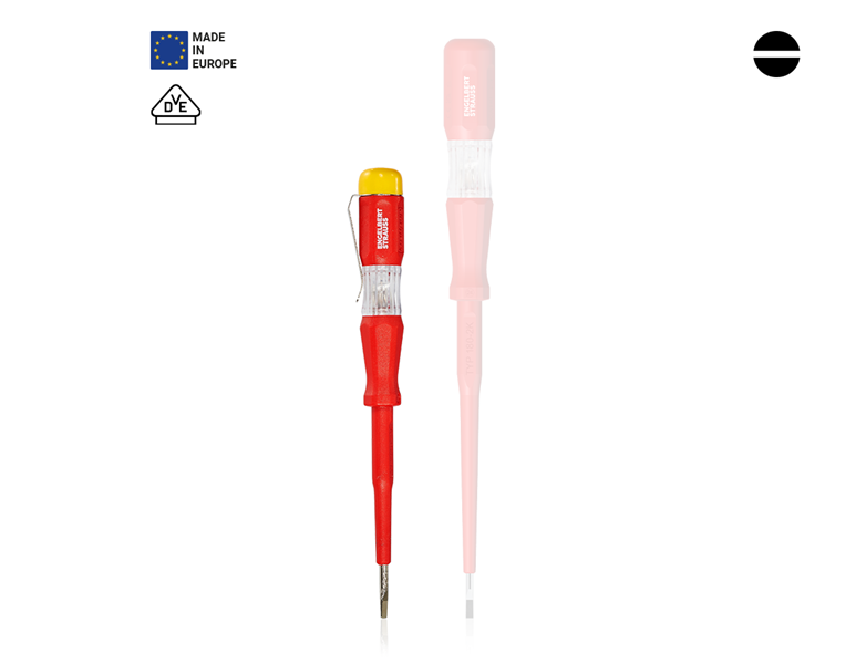 Main view, Screwdrivers, e.s. 2-C voltage tester, slotted