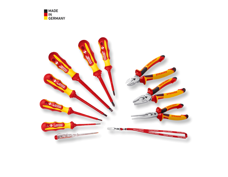 Main view, SALE, VDE safety pliers and screwdriver set