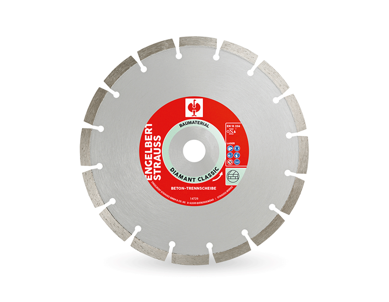 Main view, Tools, e.s. Concrete cutting disc diamond classic