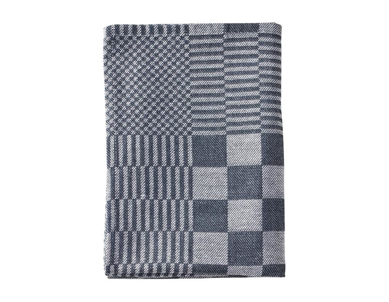 Main view, Tea towels, e.s. Tea towels solid, pack of 3, anthracite