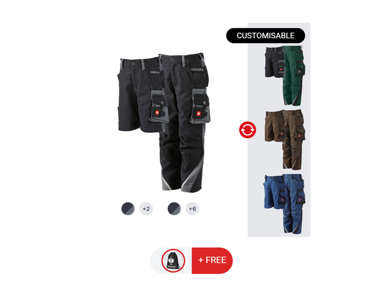 CHILDREN’S SET: Trousers + Shorts e.s.motion