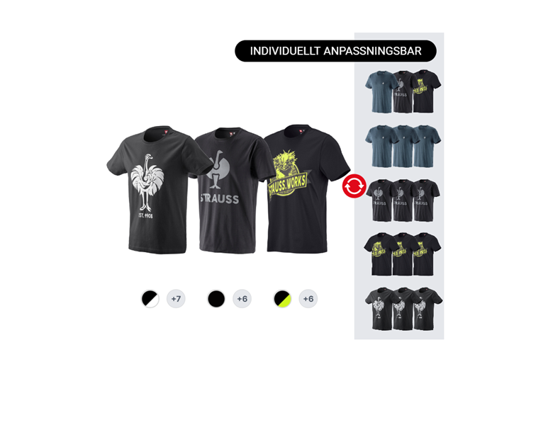 HERR-SET: 3x e.s. t-shirt