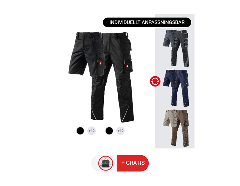 HERR-SET: Midjebyxa + shorts e.s.motion