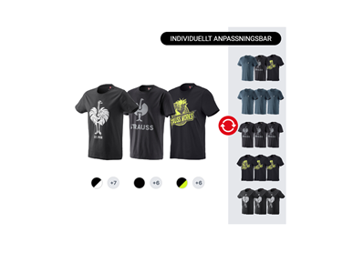 HERR-SET: 3x e.s. t-shirt