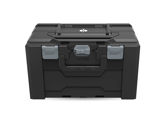 Huvudvy, STRAUSSbox 280 large Color, antracit