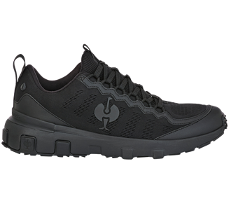 Main view, O6 Work shoes e.s. Poli low, black