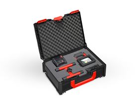 Vy, STRAUSSbox 125 small inkl. avdelare, transparent