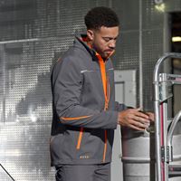 Vy 3, Softshell­jacka e.s.​motion 2020, antracit/varselorange