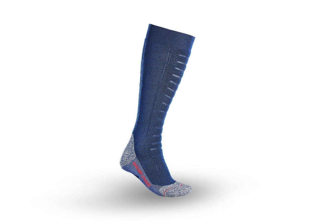 Socks: e.s. Allround socks function x-warm/x-high + navy